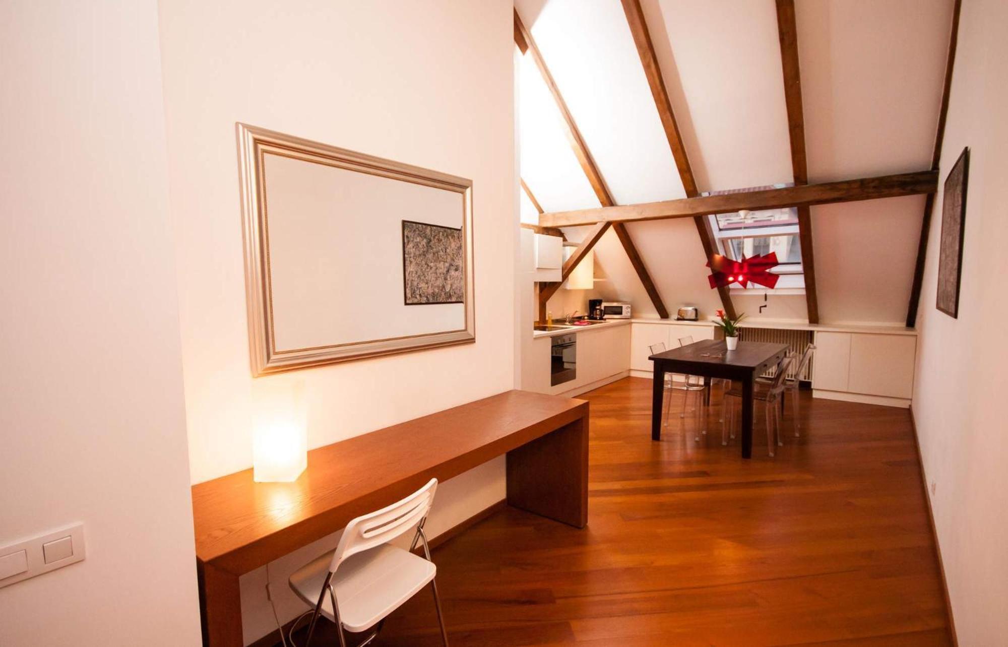 Luxury Loft Lägenhet Prag Rum bild