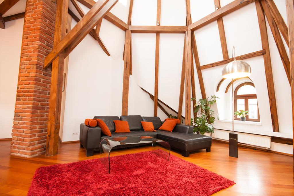 Luxury Loft Lägenhet Prag Rum bild