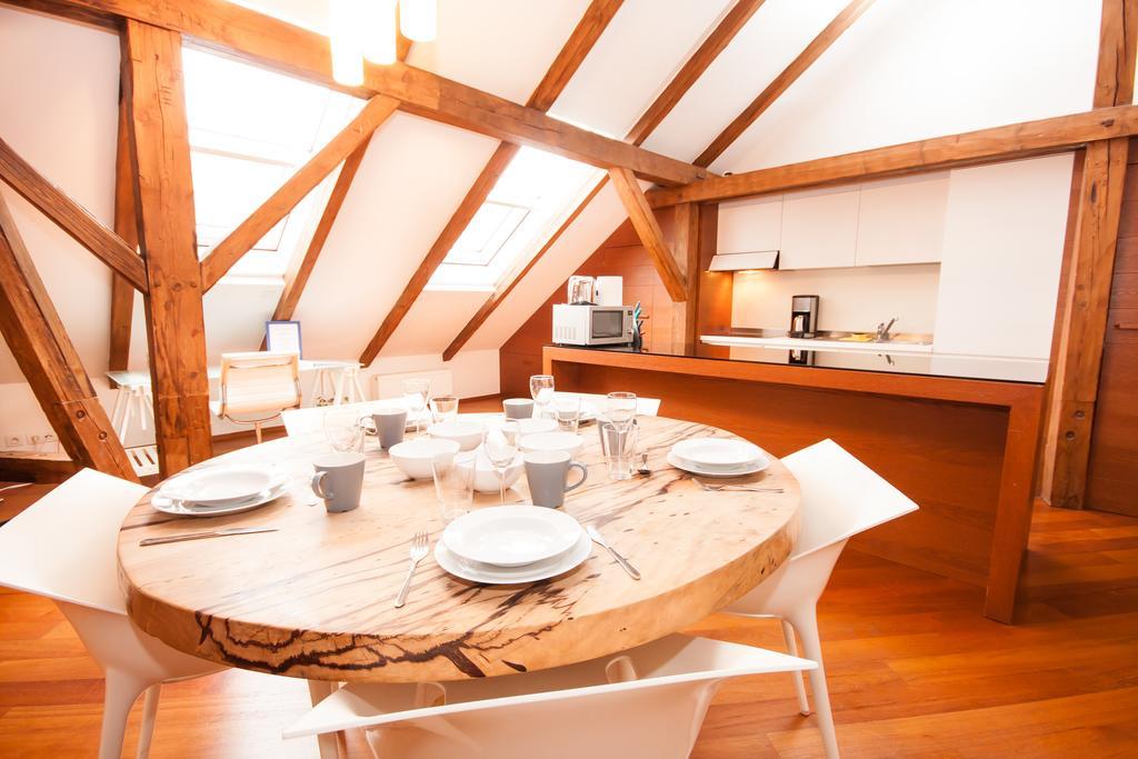 Luxury Loft Lägenhet Prag Rum bild