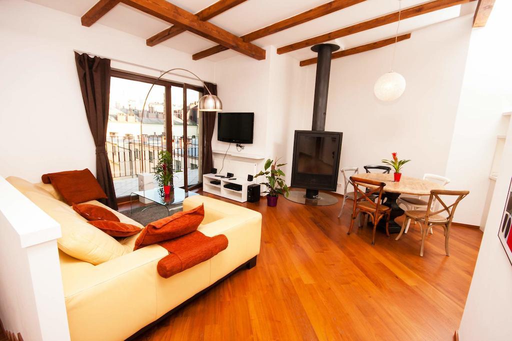 Luxury Loft Lägenhet Prag Rum bild