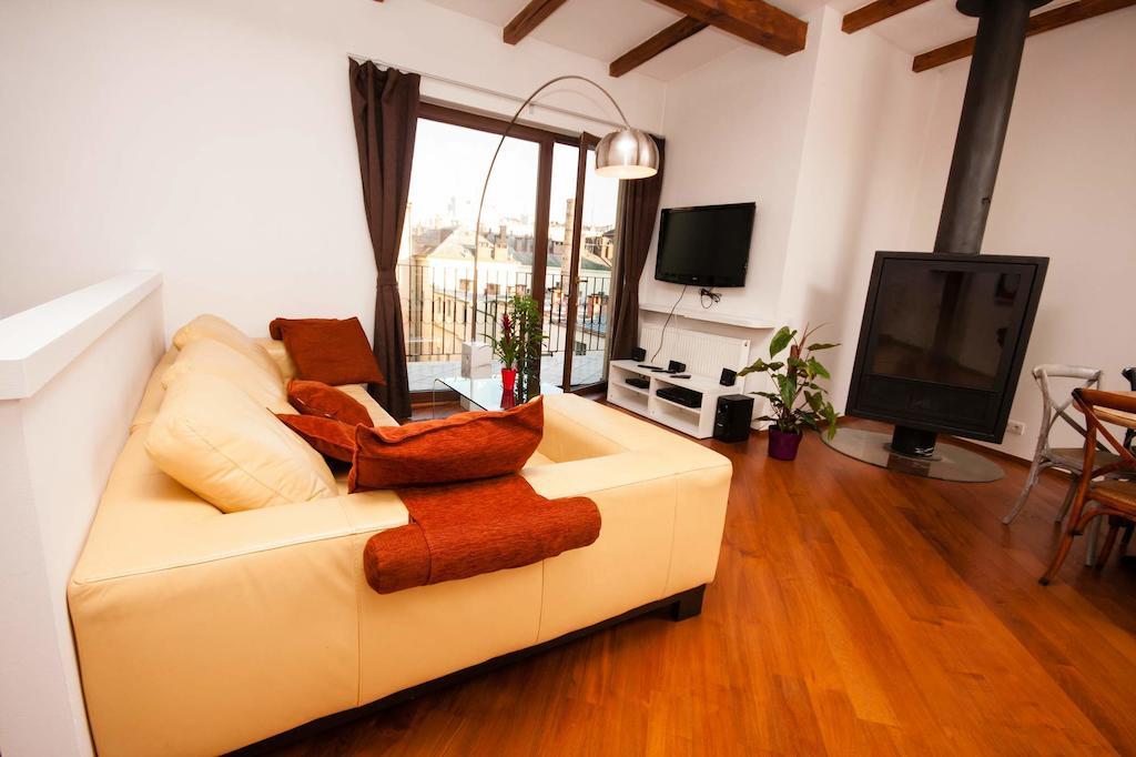 Luxury Loft Lägenhet Prag Rum bild
