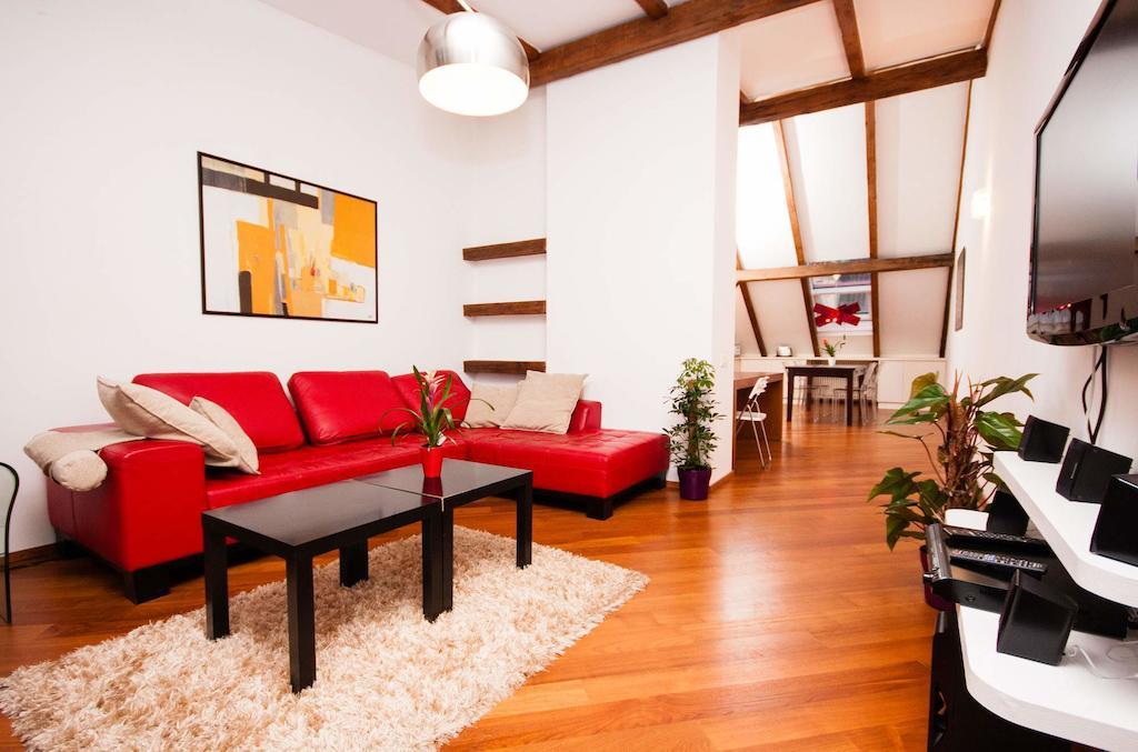 Luxury Loft Lägenhet Prag Rum bild